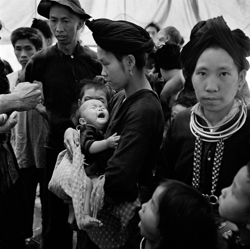 Refugiados Hmong tras la guerra de Vietnam. AP Images